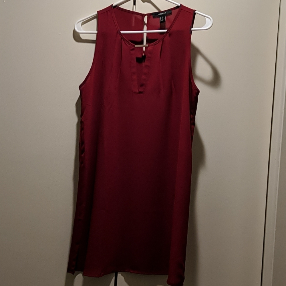 Red Forever 21 dress